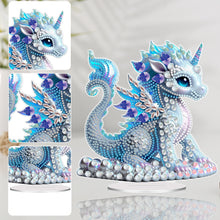 Load image into Gallery viewer, Dragon Diamond Painting Tabletop Ornaments Kit Cute Bedroom Table Decor

