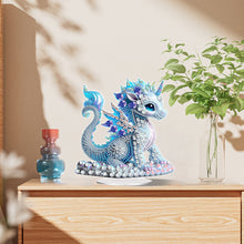 Load image into Gallery viewer, Dragon Diamond Painting Tabletop Ornaments Kit Cute Bedroom Table Decor
