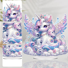 Load image into Gallery viewer, Unicorn Diamond Painting Tabletop Ornaments Kit Cute Bedroom Table Decor
