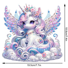 Load image into Gallery viewer, Unicorn Diamond Painting Tabletop Ornaments Kit Cute Bedroom Table Decor
