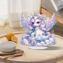 Load image into Gallery viewer, Unicorn Diamond Painting Tabletop Ornaments Kit Cute Bedroom Table Decor
