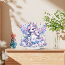 Load image into Gallery viewer, Unicorn Diamond Painting Tabletop Ornaments Kit Cute Bedroom Table Decor
