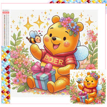 Load image into Gallery viewer, Diamond Painting - Full Square - bear (30*30CM)

