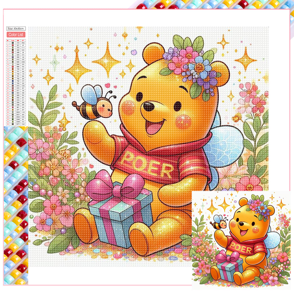 Diamond Painting - Full Square - bear (30*30CM)