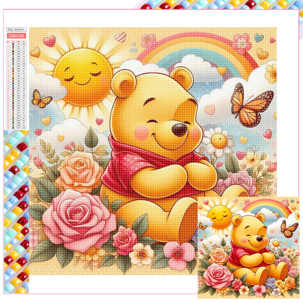 Diamond Painting - Full Square - bear (30*30CM)