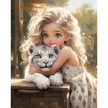 Load image into Gallery viewer, Diamond Painting - Full Round - girl (30*40CM)
