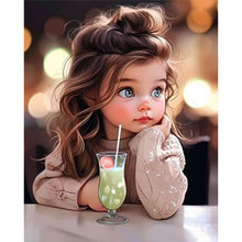 Load image into Gallery viewer, Diamond Painting - Full Round - girl (30*40CM)
