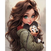 Load image into Gallery viewer, Diamond Painting - Full Round - girl (30*40CM)
