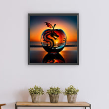 Load image into Gallery viewer, Diamond Painting - Full Round - Apple Dragon (50*50CM)

