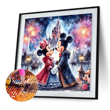 Load image into Gallery viewer, Diamond Painting - Full Round - Mickey Mouse and Minnie Mouse (50*50CM)
