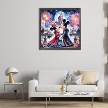 Load image into Gallery viewer, Diamond Painting - Full Round - Mickey Mouse and Minnie Mouse (50*50CM)
