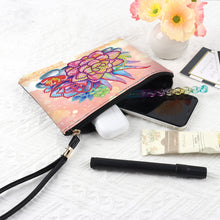 Load image into Gallery viewer, PU Partial Special Shaped Succulent 5D DIY Diamond Painting Wallet Daily Purse
