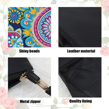 Load image into Gallery viewer, PU Partial Special Shaped Mandala 5D DIY Diamond Painting Wallet Daily Purse
