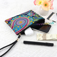 Load image into Gallery viewer, PU Partial Special Shaped Mandala 5D DIY Diamond Painting Wallet Daily Purse
