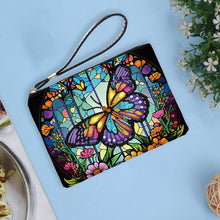 Load image into Gallery viewer, PU Partial Special Shaped Butterfly 5D DIY Diamond Painting Wallet Daily Purse
