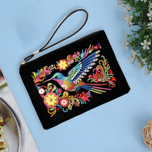 Load image into Gallery viewer, PU Partial Special Shaped Hummingbird 5D DIY Diamond Painting Wallet Daily Purse
