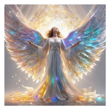 Load image into Gallery viewer, Diamond Painting - Full Round - wings angel (40*40CM)
