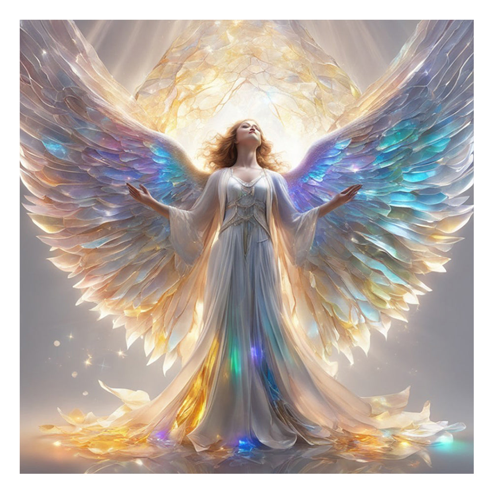 Diamond Painting - Full Round - wings angel (40*40CM)