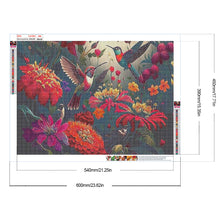 Load image into Gallery viewer, Diamond Painting - Full Square - hummingbird (60*45CM)
