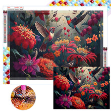 Load image into Gallery viewer, Diamond Painting - Full Square - hummingbird (60*45CM)
