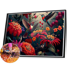 Load image into Gallery viewer, Diamond Painting - Full Square - hummingbird (60*45CM)
