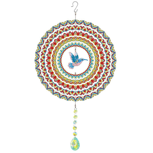 Suncatcher Diamond Painting Hanging Sign Hummingbird Crystal Painting Ornaments