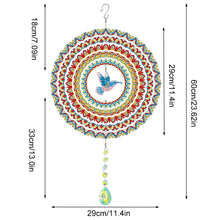 Load image into Gallery viewer, Suncatcher Diamond Painting Hanging Sign Hummingbird Crystal Painting Ornaments
