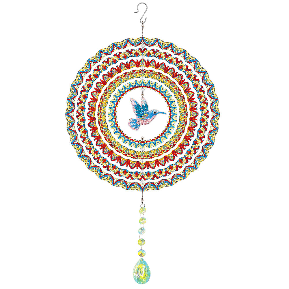 Suncatcher Diamond Painting Hanging Sign Hummingbird Crystal Painting Ornaments