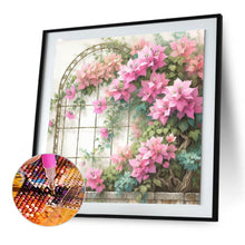 Load image into Gallery viewer, Diamond Painting - Full Round - Bougainvillea in front of the window (30*30CM)
