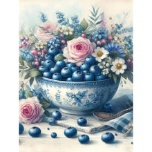 Load image into Gallery viewer, Diamond Painting - Full Round - Fruit¡¤Blueberry (30*40CM)
