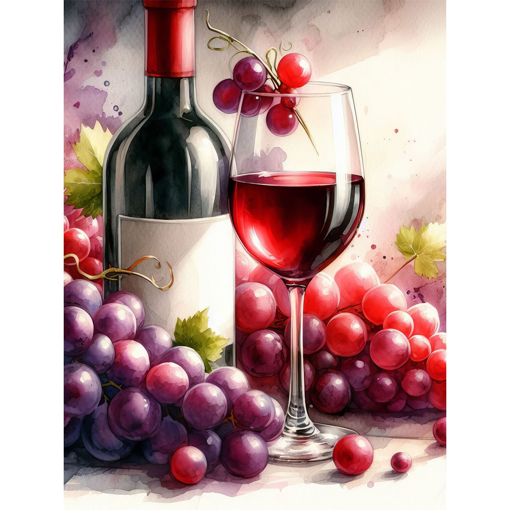 Diamond Painting - Full Round - Fruit¡¤Wine (30*40CM)