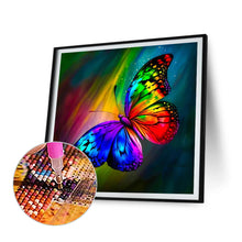 Load image into Gallery viewer, Diamond Painting - Full Round - colorful butterfly (30*30CM)
