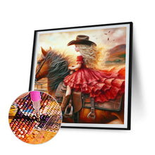 Load image into Gallery viewer, Diamond Painting - Full Round - cowgirl (40*40CM)
