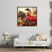 Load image into Gallery viewer, Diamond Painting - Full Round - cowgirl (40*40CM)
