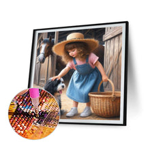 Load image into Gallery viewer, Diamond Painting - Full Round - cowgirl (40*40CM)
