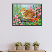 Load image into Gallery viewer, Diamond Painting - Full Square - cat cat (45*60CM)
