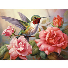 Load image into Gallery viewer, Diamond Painting - Full Square - hummingbird (45*60CM)
