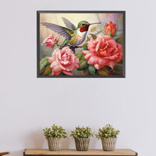 Load image into Gallery viewer, Diamond Painting - Full Square - hummingbird (45*60CM)
