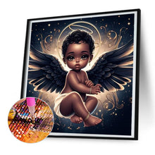 Load image into Gallery viewer, Diamond Painting - Full Round - black angel (30*30CM)
