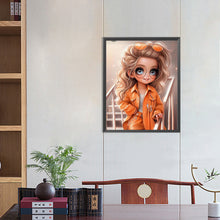 Load image into Gallery viewer, Diamond Painting - Full Round - little girl (40*50CM)
