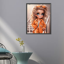 Load image into Gallery viewer, Diamond Painting - Full Round - little girl (40*50CM)
