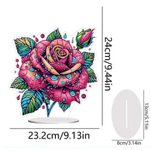 Load image into Gallery viewer, Flower Special Shaped Diamond Painting Tabletop Ornaments Kit Home Table Decor
