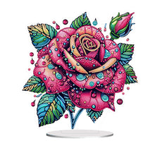 Load image into Gallery viewer, Flower Special Shaped Diamond Painting Tabletop Ornaments Kit Home Table Decor
