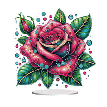 Load image into Gallery viewer, Flower Special Shaped Diamond Painting Tabletop Ornaments Kit Home Table Decor
