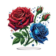 Load image into Gallery viewer, Flower Special Shaped Diamond Painting Tabletop Ornaments Kit Home Table Decor
