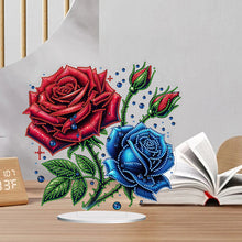 Load image into Gallery viewer, Flower Special Shaped Diamond Painting Tabletop Ornaments Kit Home Table Decor
