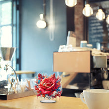 Load image into Gallery viewer, Flower Special Shaped Diamond Painting Tabletop Ornaments Kit Home Table Decor
