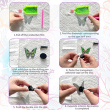 Load image into Gallery viewer, 6Pcs Animal Diamond Painting Car Air Vent Clips Diamond Painting Car Inter Decor
