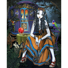 Load image into Gallery viewer, AB Diamond Painting - Full Round - wizard girl (40*50CM)
