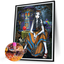 Load image into Gallery viewer, AB Diamond Painting - Full Round - wizard girl (40*50CM)
